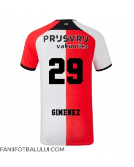 Feyenoord Santiago Gimenez #29 Tricou Fotbal Replică 2024-25 Barbati Acasa
